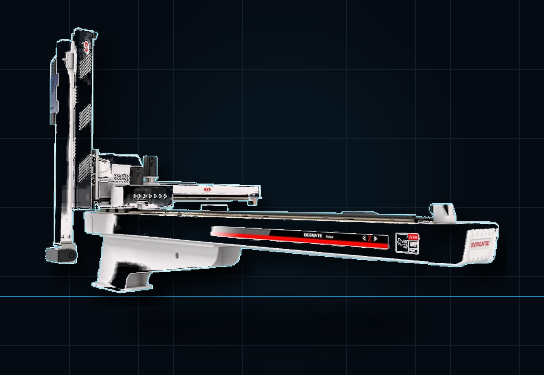 Four-Axis Injection Manipulator Arm, reference model BRTNN15WSS4P/F